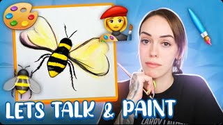 I’m burnt out | Paint w/ me | Learning 2 slow down | Episode 1