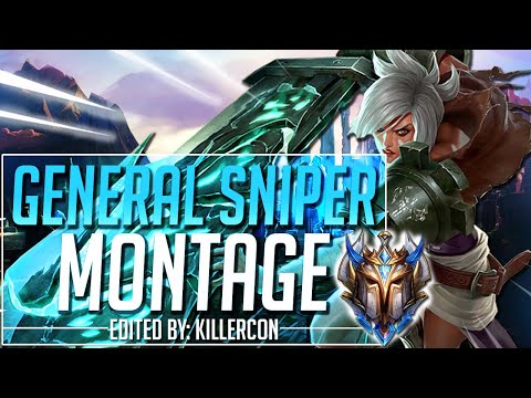 General Sniper | The 14 Year Old Challenger Prodigy - Riven/Irelia Montage
