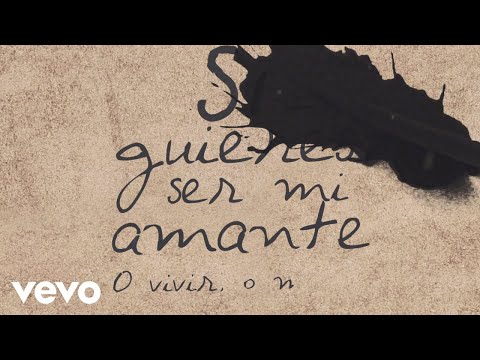 Camilo Sesto - ¿Quieres ser mi amante? (Lyric Video)