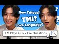 I M Of MONSTA X 아이엠 Plays Quick Fire Questions
