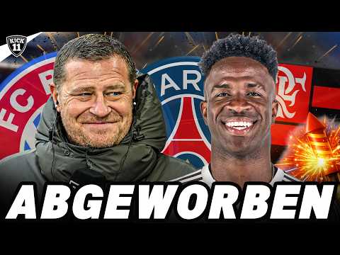 BAYERN BEDIENT sich bei PSG! VERRÜCKTES VINI-GEBOT! GALA holt 3 NEUE! | KickNews