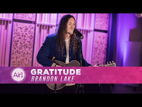 Brandon Lake - Gratitude | Exclusive, Acoustic Performance