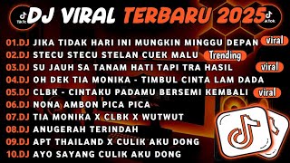 Download lagu DJ TIKTOK TERBARU 2025||DJ JIKA TIDAK HARI INI MUNGKIN MINGGU DEPAN🎵DJ STECU STECU FULL ALBUM mp3