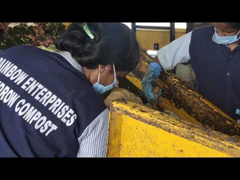 Wind Row Composting Plant