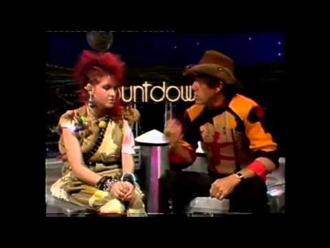 Countdown (Australia)- Molly Meldrum Interviews Cyndi Lauper- March 18, 1984- Part 1