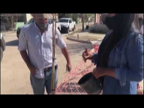 Obras de infraestructura urbana en San Lorenzo