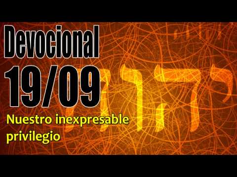 Nuestro inexpresable privilegio Devocional John Piper solid joys 19/09