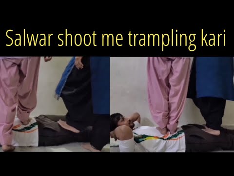 2 girls trampling 1 boy Trampling challenge 22 😳