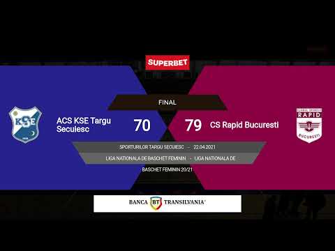 LNBF 2020-2021: KSE Târgu Secuiesc - Rapid București (PLAY-OUT 2, GAME 2)