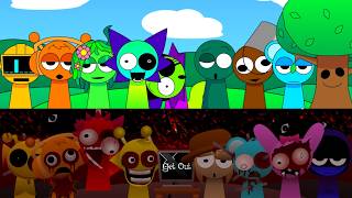 Sprunki Pyramixed – Full Animation |  #incredibox