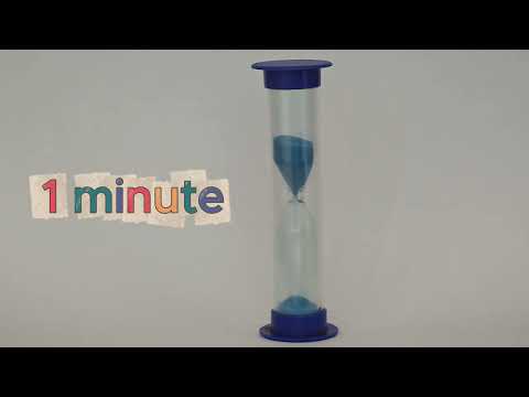 60 seconds hourglass (ampulheta de 60 segundos)