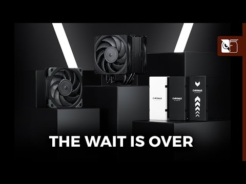 Noctua U12A chromax.juodas procesoriaus aušintuvas – 120mm video