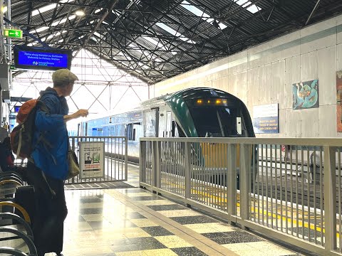 ☘️Ireland Irish Rail Galway to Dublin Booking and journey ☘️