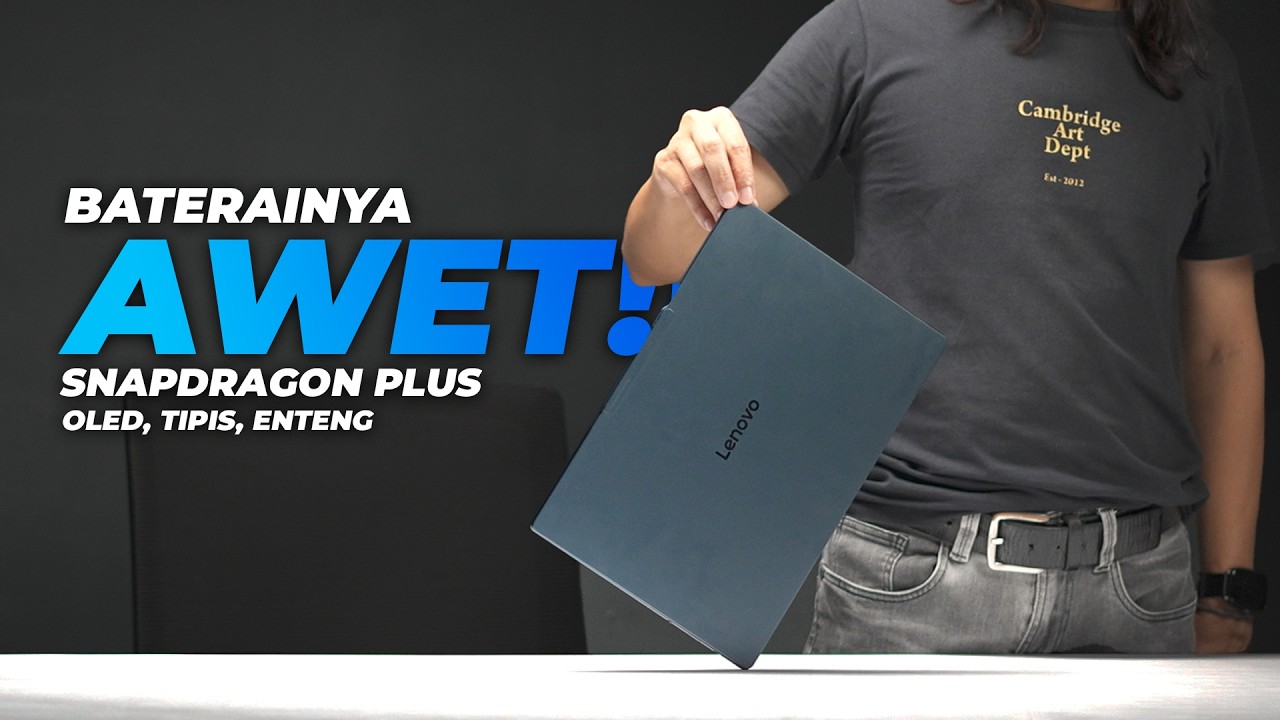 LENOVO YOGA SLIM 7 14Q8X9 5DID | MAKIN CANGGIH MAKIN ENAK BUAT KERJA TIAP HARI!
