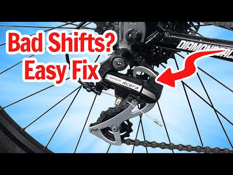 How to Adjust a Shimano Acera Rear Derailleur (Step by Step)