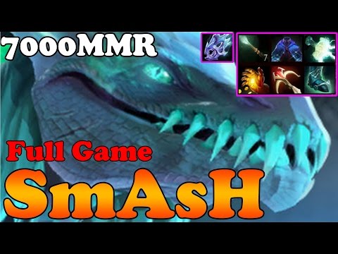 Dota 2 - SmAsH Plays Winter Wyvern with Daedalus, Mjollnir and Moon Shard - Full Game - Gameplay
