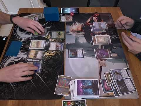 magic DC duel commander / Sythis vs Ertai / 1 of 2 game