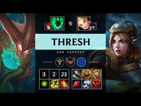 Thresh Support vs Lux - EUW Grandmaster Patch 25.05