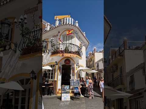 📍NERJA 🇪🇦 One of Europe's Most Beautiful Beach Towns ☀️ Costa del Sol, Andalusia #spain #4kwalk