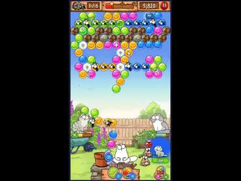 Simon's Cat Pop Time Level 195 - NO BOOSTERS 😺 | SKILLGAMING ✔️