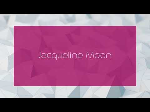 Jacqueline Moon - appearance