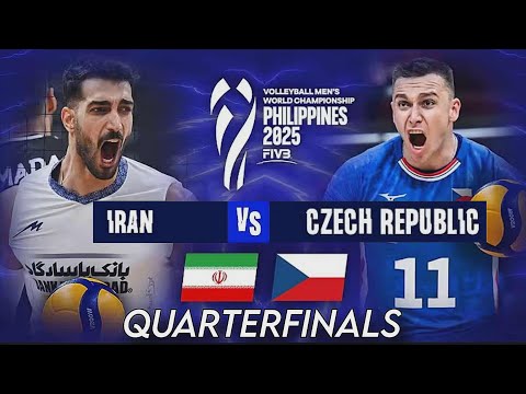 FIVB Volleyball Men's World Championship Live │ CZECH REPUBLIC vs IRAN │ Live Score Update