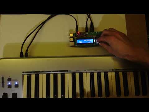 MiniDexed - 16 Tone Generators on a RPi 4