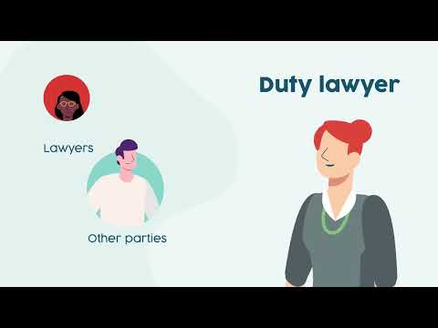 Watch — Getting free legal help at court, duty lawyers — Victoria Legal Aid