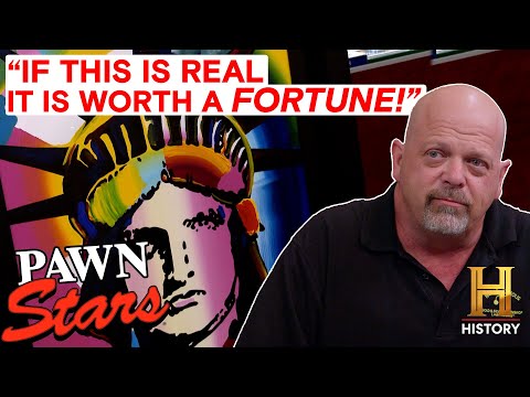 Top 7 EXTRA EXPENSIVE Fine Art Pieces (From Picasso to Keith Haring!) | Pawn Stars