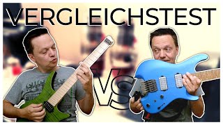 Video thumbnail for Headless-Vergleich: Ibanez Q52 vs. Strandberg Boden Standard NX 6 by Bernd Kiltz - Gitarrenvideos