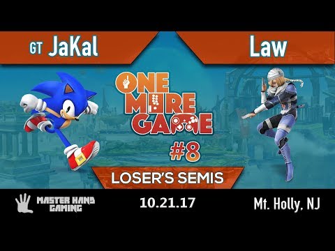 OMG 8 - GT | JaKal (Sonic) vs. Law (Sheik) - Loser's Semifinals