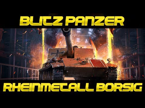 WoT Blitz Deutsch #28 Rheinmetall Borsig Waffenträger
