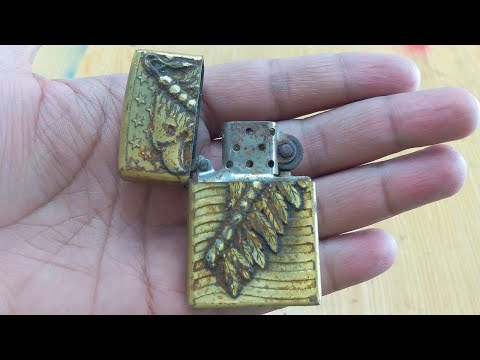 Zippo Lighter Restoration || Used In Vietnam War 1958