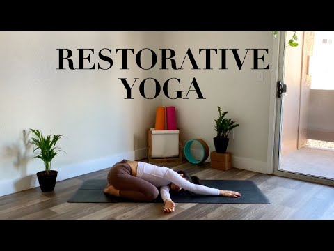 Restorative Yoga — No Props, 40-Min Self-Care