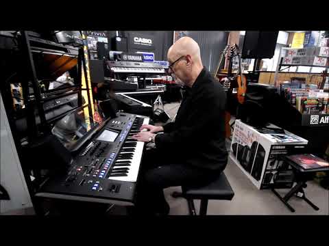 Yamaha Genos 1st Demo Video by Mike Kelly