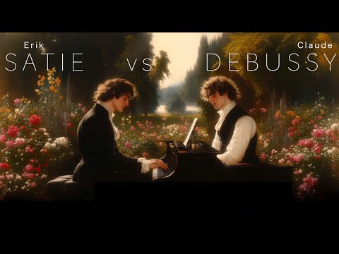 the 2 best composer ever: SATIE vs. DEBUSSY I a quiet playlist