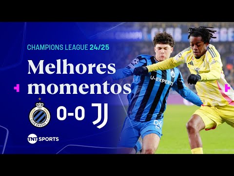 Gols e lances de Club Brugge x Juventus