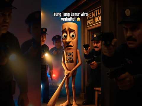 TUNG TUNG SAHUR wird VERHAFTET 😳 #canselguel #shorts