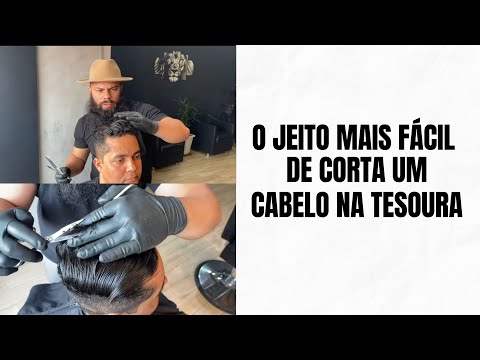 Tutorial: Haircut with Scissors - Top Strand - Center Guide