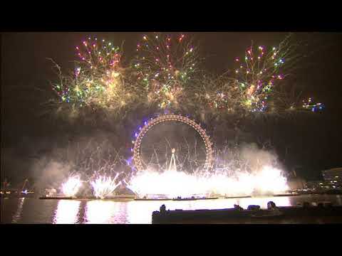 New Years eve 2018 - 2019 London Fireworks