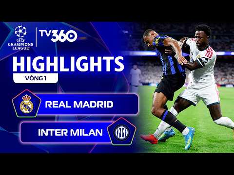 HIGHLIGHT REAL MADRID - INTER MILAN: HƯỞNG LỢI TỪ SAI LẦM, PHUNG PHÍ CƠ HỘI | CHAMPIONS LEAGUE 26-27