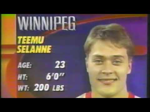 NHL 1994 10-29-93 Los Angeles Kings vs Winnipeg Jets