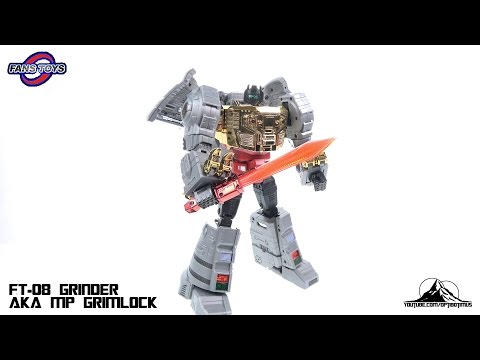 FansToys FT-08 GRINDER (aka MP GRIMLOCK) Video Review