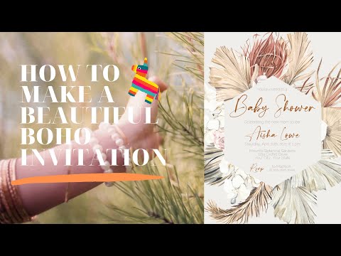 Create Boho Lemonade War Invitations Fast