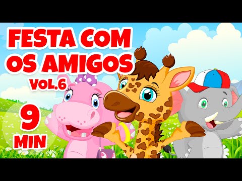 Festa com os Amigos da Giramille Vol. 6 - Giramille 9 min | Desenho Animado Musical