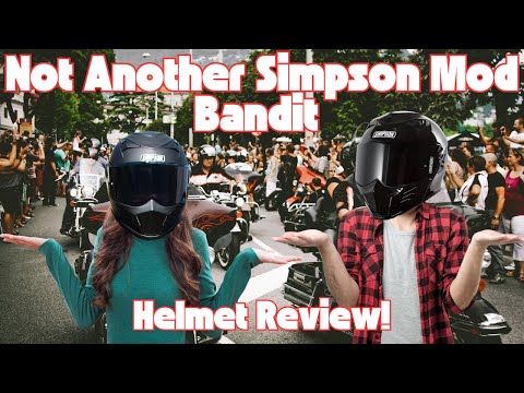 Not Another Simpson Mod Bandit Helmet Review