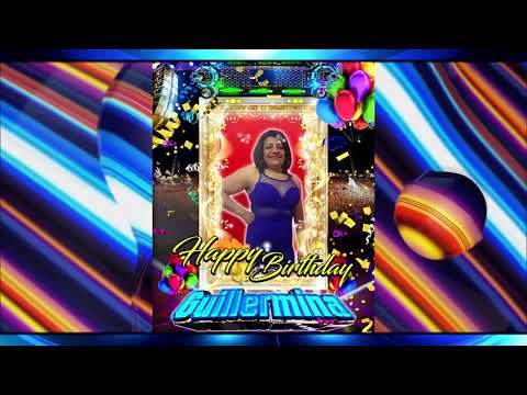 Feliz. Cumpleanos. Guillermina