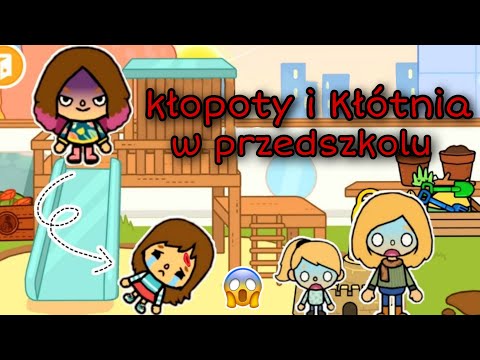 [PART 1] TROUBLE AND QUARREL IN KINDERGARTEN 😈 | TOCA BOCA STORIES IN POLISH | TOCA LIFE WORLD
