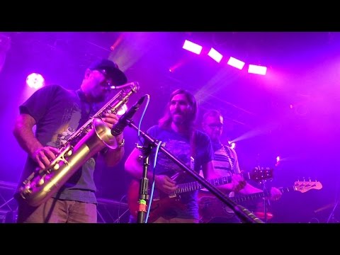 Robert Somerville sit-in with DOPAPOD at Toads Place 9-25-2014