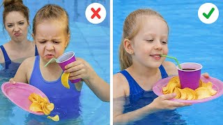 Easy Swimming Pool Hacks Everyone Should Know 💦💡